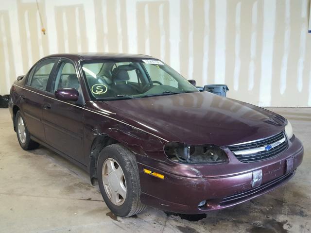 1G1NE52J4Y6221435 - 2000 CHEVROLET MALIBU LS Bordo foto 1