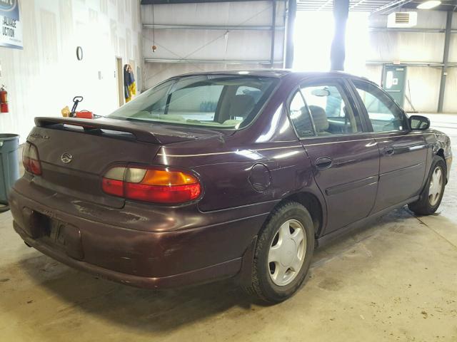 1G1NE52J4Y6221435 - 2000 CHEVROLET MALIBU LS Bordo foto 4