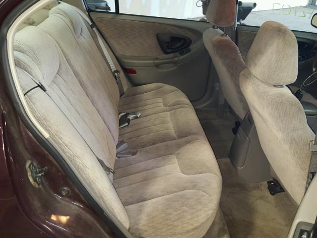 1G1NE52J4Y6221435 - 2000 CHEVROLET MALIBU LS Bordo foto 6