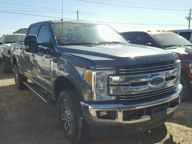 1FT7W2BTXHEC41031 - 2017 FORD F250 SUPER GRAY photo 1