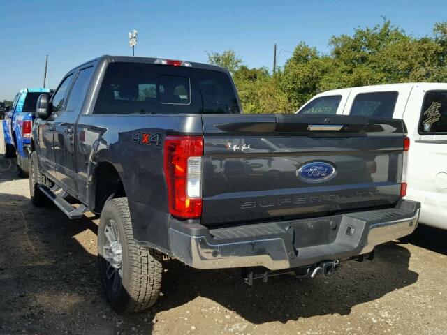 1FT7W2BTXHEC41031 - 2017 FORD F250 SUPER GRAY photo 3