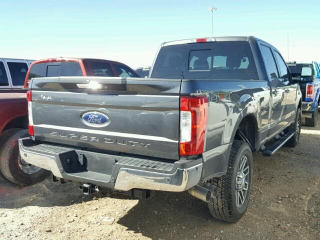 1FT7W2BTXHEC41031 - 2017 FORD F250 SUPER GRAY photo 4