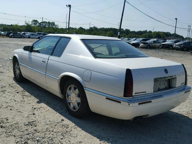 1G6EL12Y4YU164025 - 2000 CADILLAC ELDORADO E WHITE photo 3