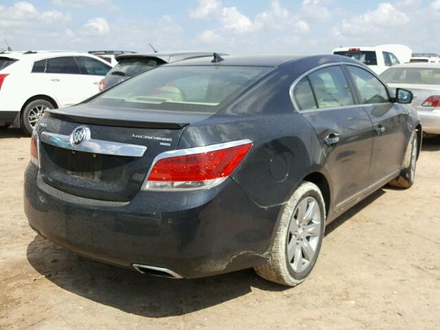 1G4GE5ED5BF398861 - 2011 BUICK LACROSSE BLACK photo 4