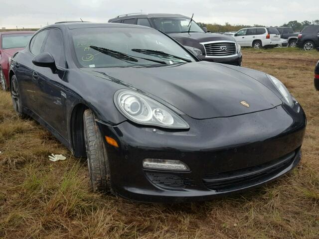 WP0AA2A7XCL018887 - 2012 PORSCHE PANAMERA BLACK photo 1