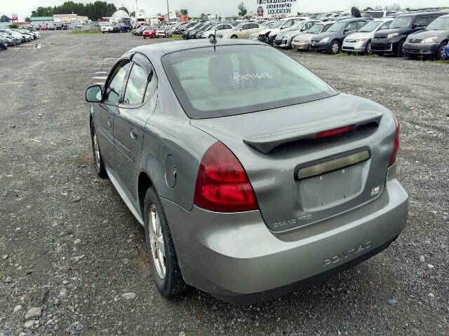 2G2WP552071224224 - 2007 PONTIAC GRAND PRIX GRAY photo 3