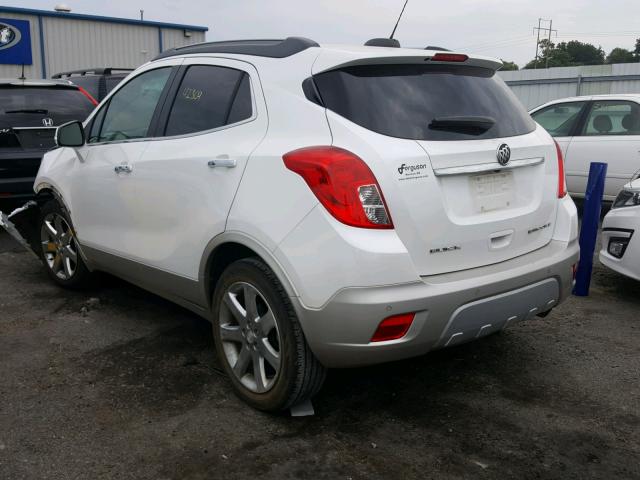 KL4CJDSB8GB607241 - 2016 BUICK ENCORE PRE WHITE photo 3