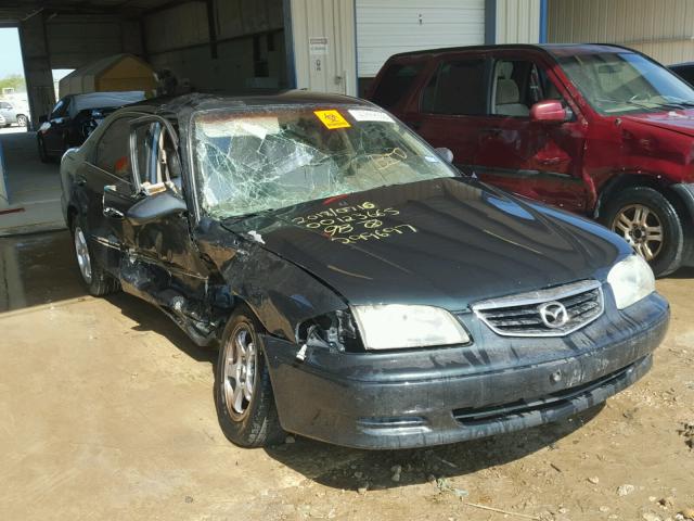 1YVGF22C025299697 - 2002 MAZDA 626 LX GRAY photo 1