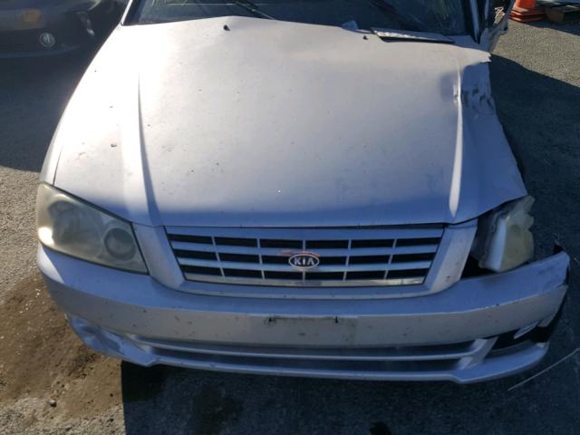 KNAGD126515077586 - 2001 KIA OPTIMA MAG SILVER photo 7