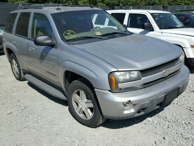 1GNDT13S942292857 - 2004 CHEVROLET TRAILBLAZE SILVER photo 1