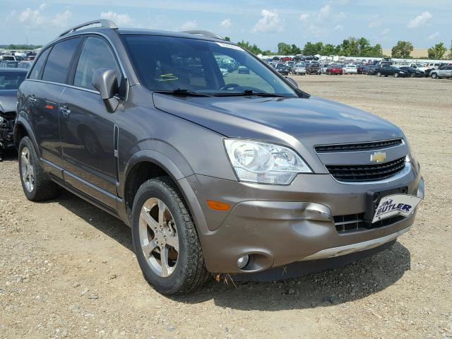 3GNAL3E59CS603339 - 2012 CHEVROLET CAPTIVA SP BROWN photo 1