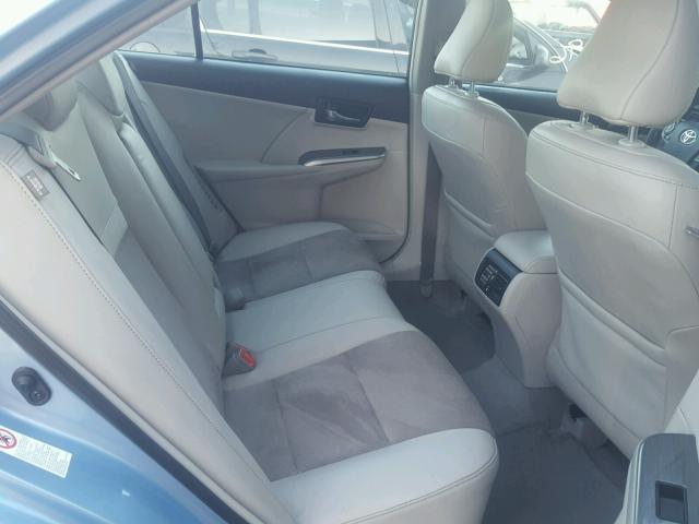 4T1BD1FK9CU031901 - 2012 TOYOTA CAMRY HYBR 蓝色 照片 6
