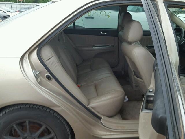 4T1BF30K22U515275 - 2002 TOYOTA CAMRY LE BEIGE photo 6