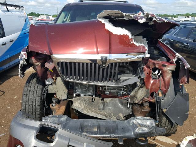 5LMFU28R33LJ20805 - 2003 LINCOLN NAVIGATOR მუქწითელი ფოტო 7