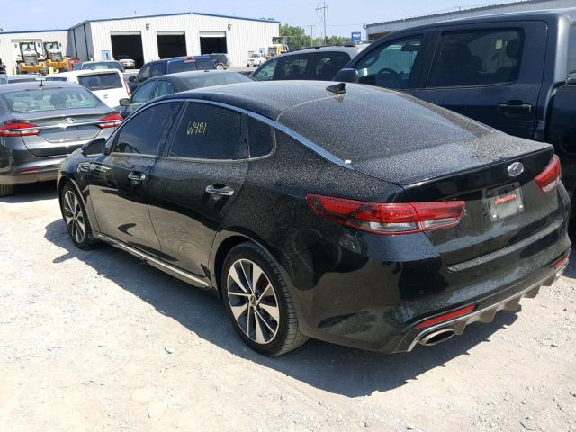 5XXGV4L27GG034773 - 2016 KIA OPTIMA SXL BLACK photo 3