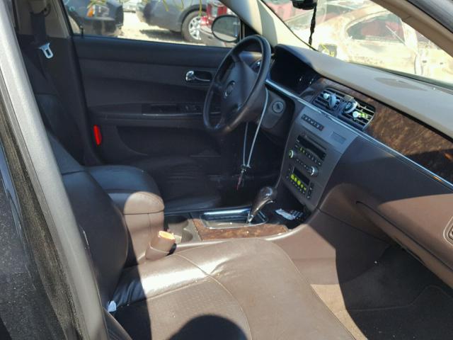 2G4WN58C281259656 - 2008 BUICK LACROSSE S BLACK photo 5