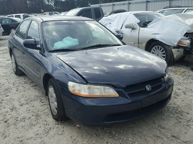 1HGCG5645YA025418 - 2000 HONDA ACCORD LX BLUE photo 1