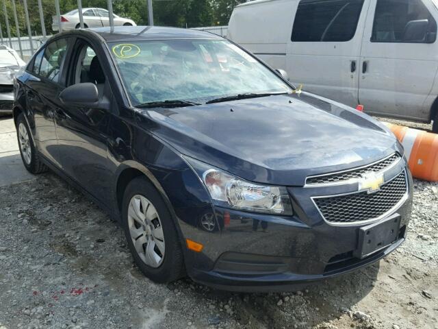 1G1PA5SH5E7391973 - 2014 CHEVROLET CRUZE LS BLUE photo 1