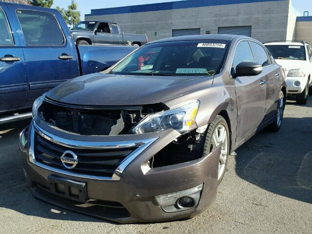 1N4BL3AP4DC110850 - 2013 NISSAN ALTIMA 3.5 GRAY photo 2