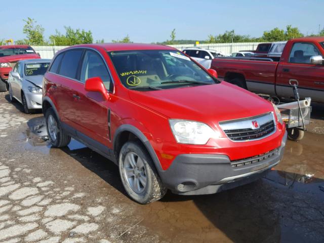 3GSCL33P89S525154 - 2009 SATURN VUE XE RED photo 1