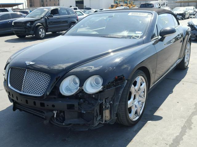 SCBDR33W78C052005 - 2008 BENTLEY CONTINENTA BLACK photo 2