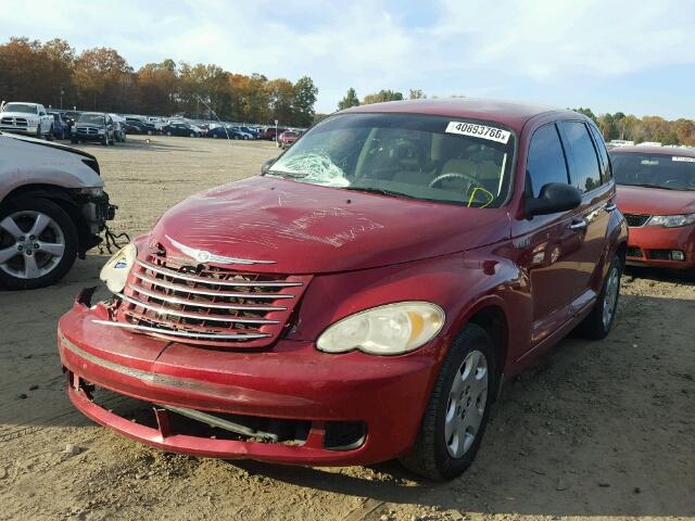 3A4FY58B26T363654 - 2006 CHRYSLER PT CRUISER RED photo 2