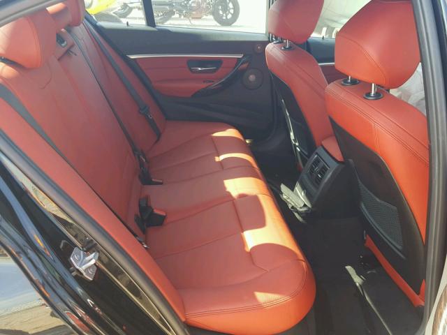 WBA8B3C57GK383856 - 2016 BMW 340 I أسود صورة 6