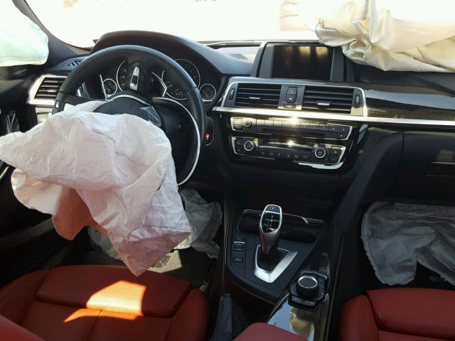 WBA8B3C57GK383856 - 2016 BMW 340 I أسود صورة 9