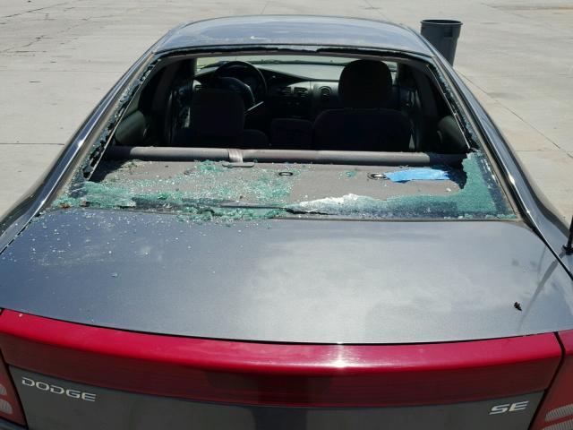 2B3HD46R14H615602 - 2004 DODGE INTREPID S GRAY photo 9