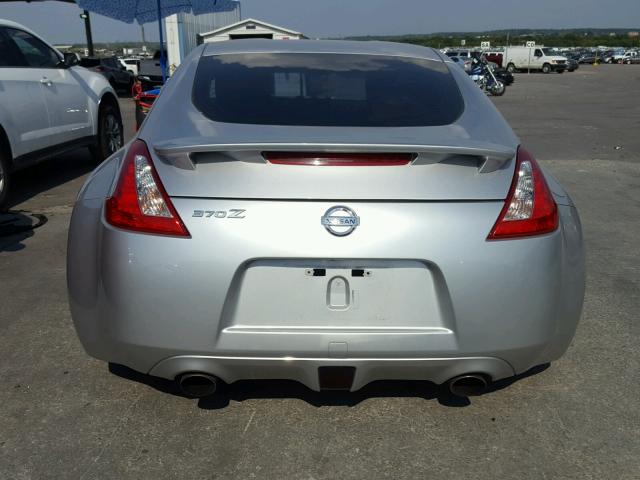 JN1AZ44E39M406631 - 2009 NISSAN 370Z SILVER photo 6