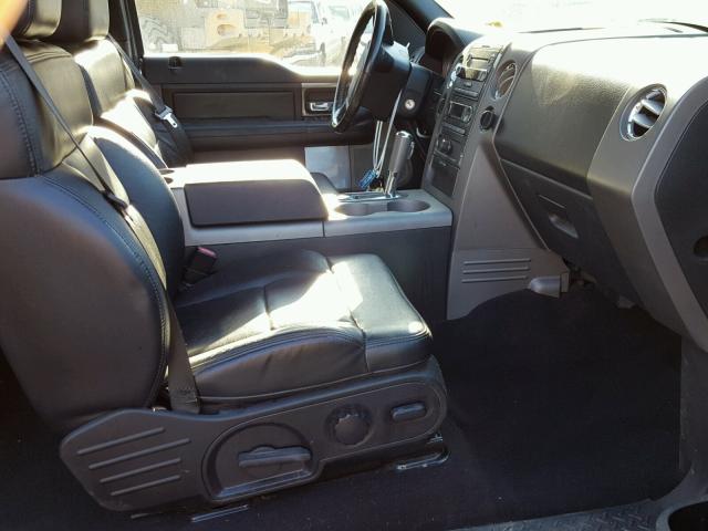 1FTPX14V68FA93525 - 2008 FORD F150 SILVER photo 5