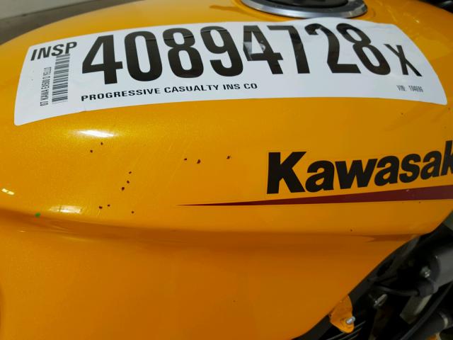 JKAEXVD107A104696 - 2007 KAWASAKI EX500 D YELLOW photo 17