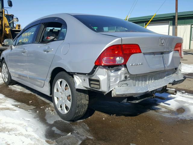 1HGFA16597L058912 - 2007 HONDA CIVIC SILVER photo 9