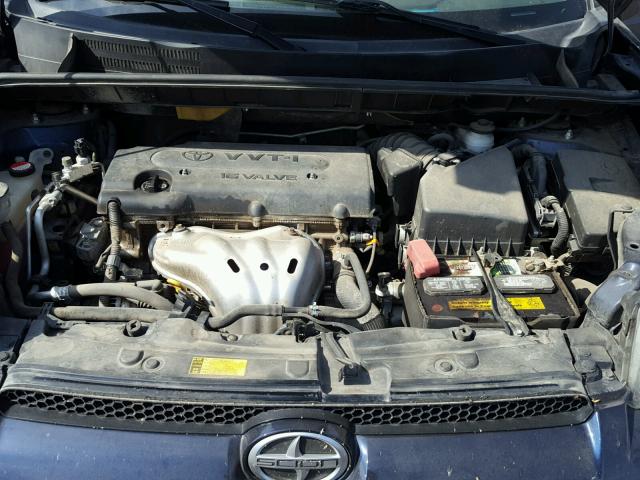 JTLZE4FE9EJ065275 - 2014 TOYOTA SCION XB Blau Foto 7