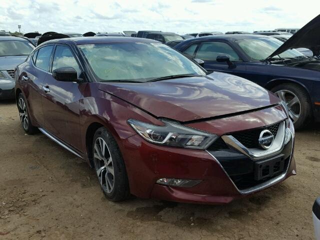 1N4AA6AP5GC447664 - 2016 NISSAN MAXIMA 3.5 MAROON photo 1