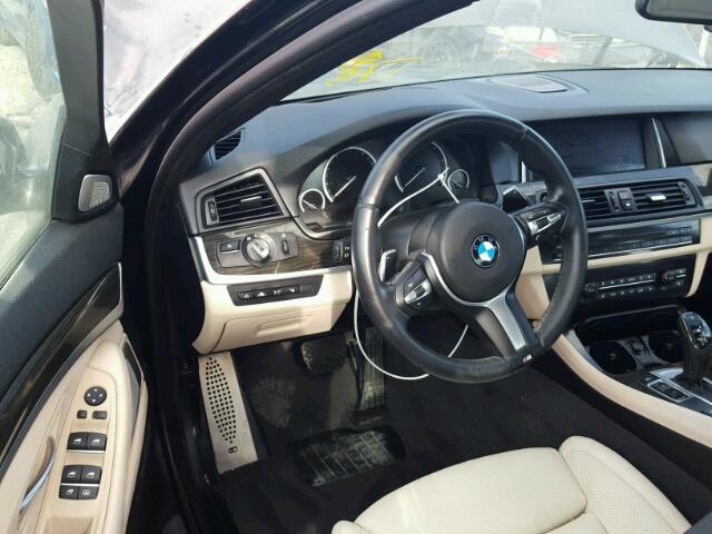 WBAKN9C55ED680593 - 2014 BMW 550 I BLACK photo 9