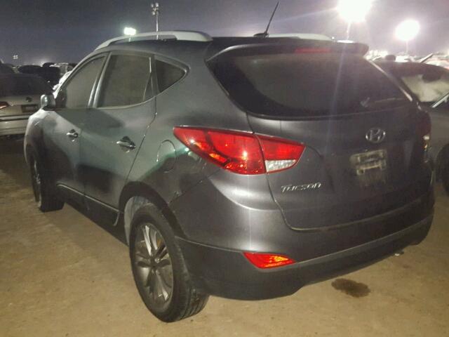 KM8JU3AGXEU840319 - 2014 HYUNDAI TUCSON GRAY photo 3