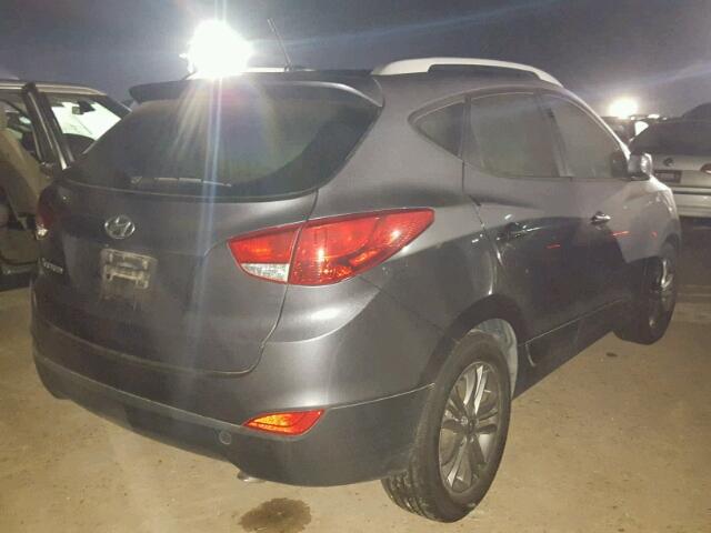 KM8JU3AGXEU840319 - 2014 HYUNDAI TUCSON GRAY photo 4