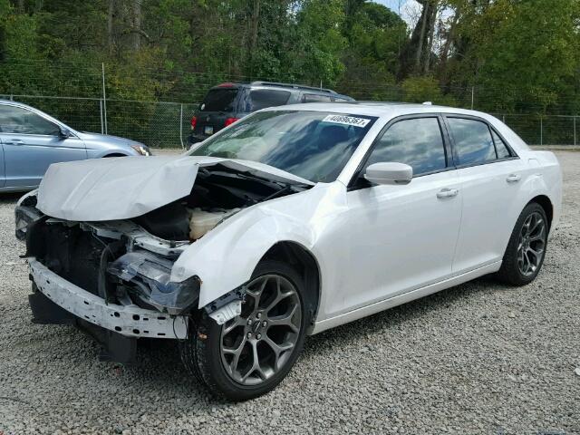 2C3CCABG8FH743308 - 2015 CHRYSLER 300 S WHITE photo 2