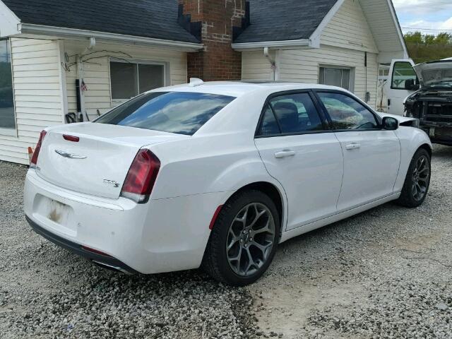 2C3CCABG8FH743308 - 2015 CHRYSLER 300 S WHITE photo 4