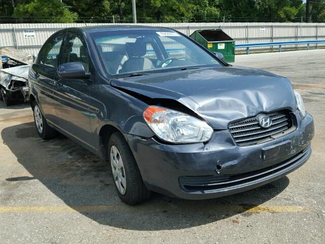 KMHCN4AC8BU618155 - 2011 HYUNDAI ACCENT GLS GRAY photo 1