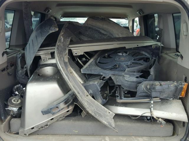 1J8HG48N66C104725 - 2006 JEEP COMMANDER TAN photo 9