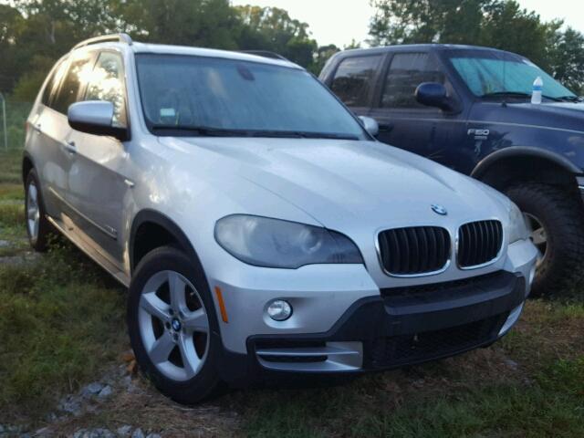5UXFE43509L265134 - 2009 BMW X5 SILVER photo 1