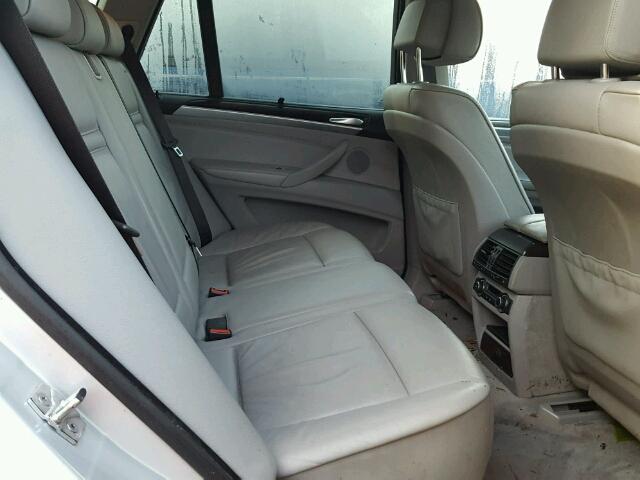 5UXFE43509L265134 - 2009 BMW X5 SILVER photo 6