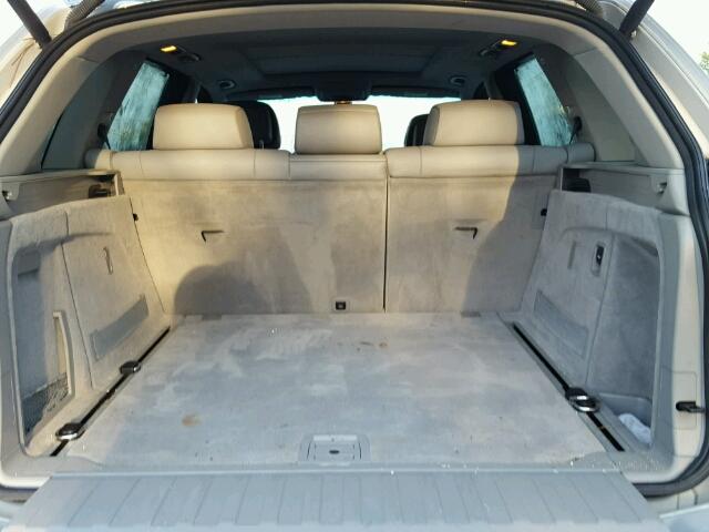 5UXFE43509L265134 - 2009 BMW X5 SILVER photo 9