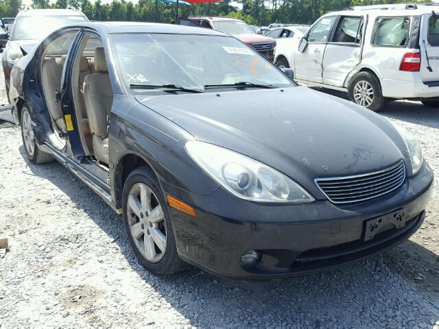 JTHBA30G355091486 - 2005 LEXUS ES 330 BLACK photo 1