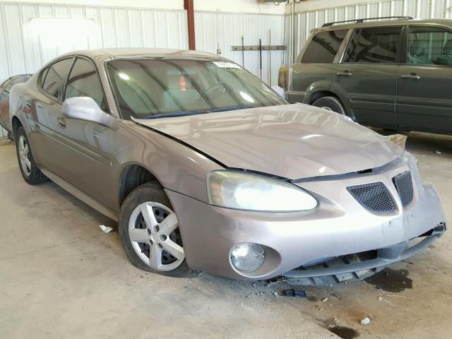 2G2WP552161274936 - 2006 PONTIAC GRAND PRIX BROWN photo 1