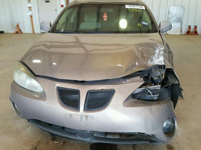 2G2WP552161274936 - 2006 PONTIAC GRAND PRIX BROWN photo 7