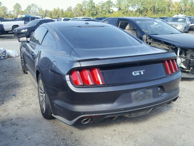 1FA6P8CF7G5283777 - 2016 FORD MUSTANG GT GRAY photo 3