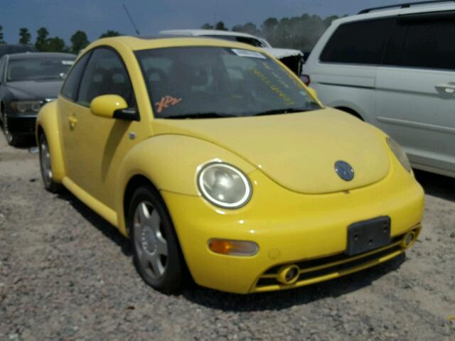 3VWCK21C71M441650 - 2001 VOLKSWAGEN NEW BEETLE ყვითელი ფოტო 1